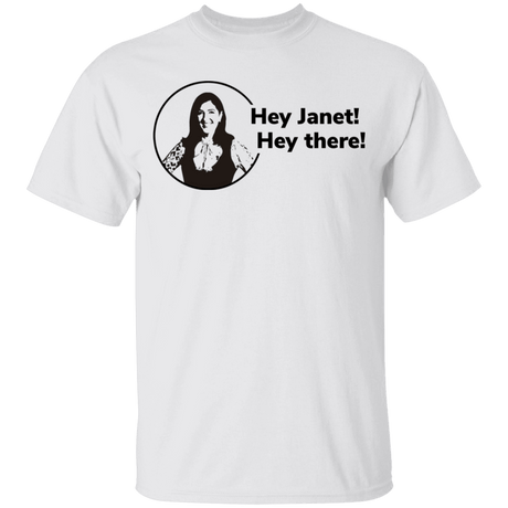 T-Shirts White / YXS Hey Janet Youth T-Shirt