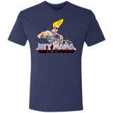 T-Shirts Vintage Navy / S Hey Mama Men's Triblend T-Shirt