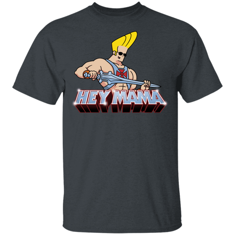 T-Shirts Dark Heather / YXS Hey Mama Youth T-Shirt