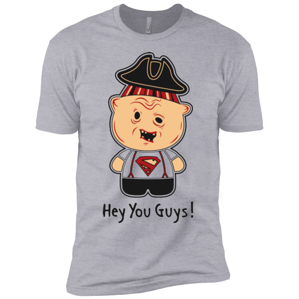 T-Shirts Heather Grey / YXS Hey You Guys Boys Premium T-Shirt