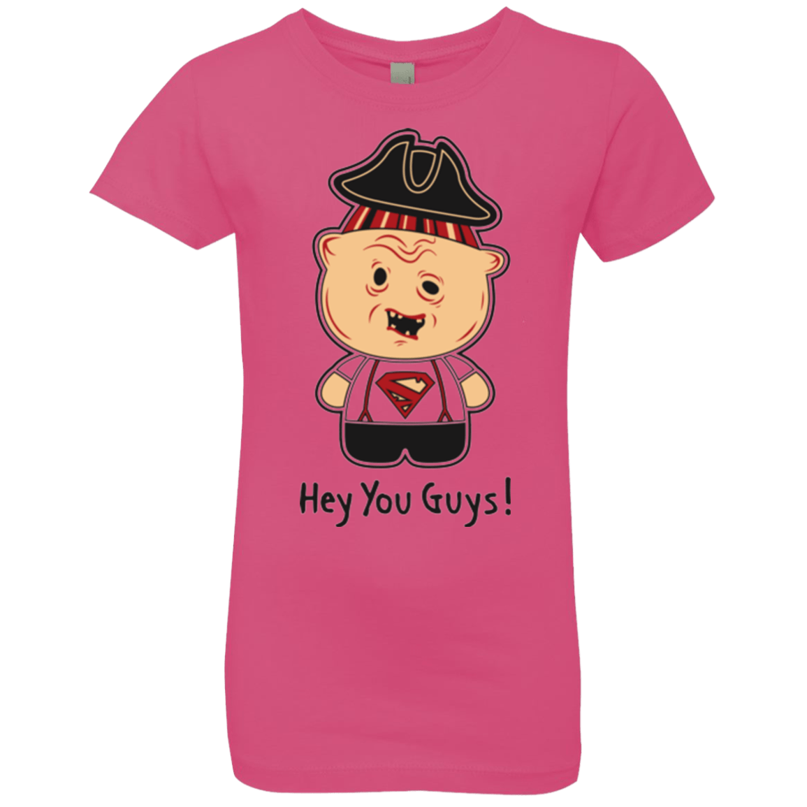T-Shirts Hot Pink / YXS Hey You Guys Girls Premium T-Shirt