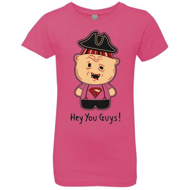 T-Shirts Hot Pink / YXS Hey You Guys Girls Premium T-Shirt