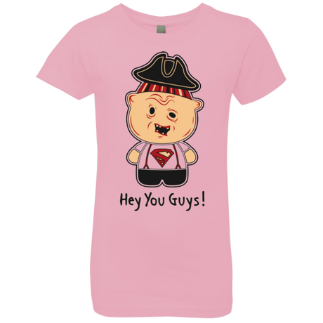T-Shirts Light Pink / YXS Hey You Guys Girls Premium T-Shirt