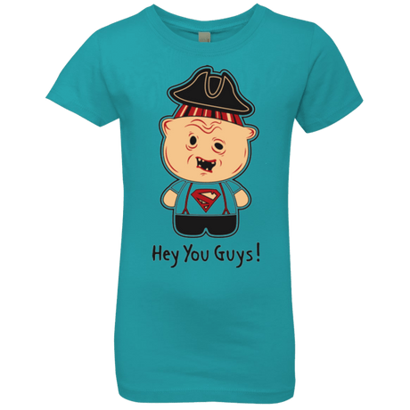 T-Shirts Tahiti Blue / YXS Hey You Guys Girls Premium T-Shirt