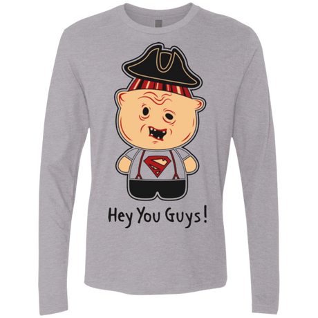 T-Shirts Heather Grey / Small Hey You Guys Men's Premium Long Sleeve