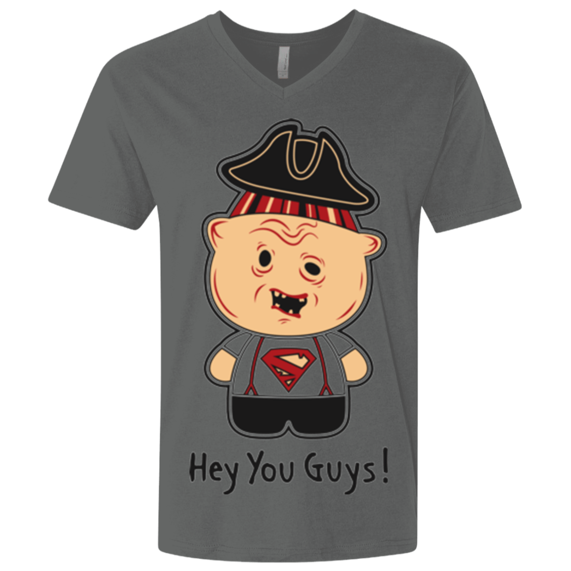 T-Shirts Heavy Metal / X-Small Hey You Guys Men's Premium V-Neck