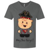 T-Shirts Heavy Metal / X-Small Hey You Guys Men's Premium V-Neck