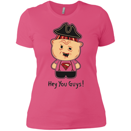 T-Shirts Hot Pink / X-Small Hey You Guys Women's Premium T-Shirt