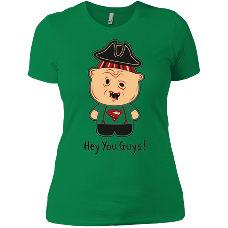 T-Shirts Kelly Green / X-Small Hey You Guys Women's Premium T-Shirt