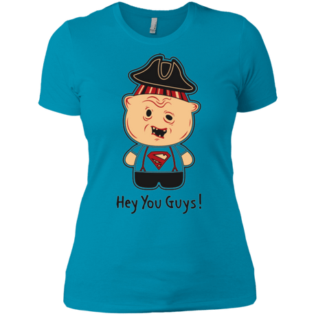 T-Shirts Turquoise / X-Small Hey You Guys Women's Premium T-Shirt