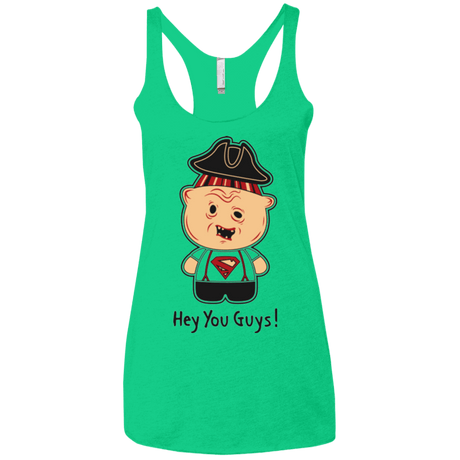 T-Shirts Envy / X-Small Hey You Guys Women's Triblend Racerback Tank