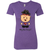 T-Shirts Purple Rush / Small Hey You Guys Women's Triblend T-Shirt