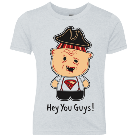 T-Shirts Heather White / YXS Hey You Guys Youth Triblend T-Shirt