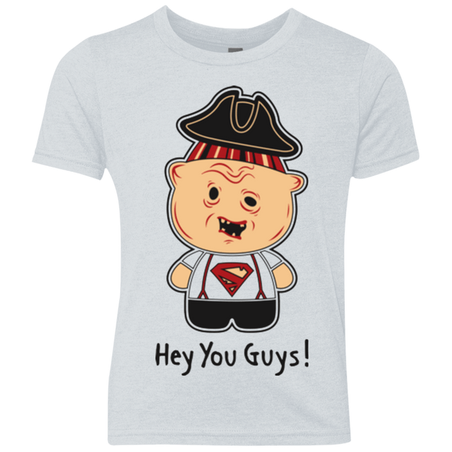 T-Shirts Heather White / YXS Hey You Guys Youth Triblend T-Shirt