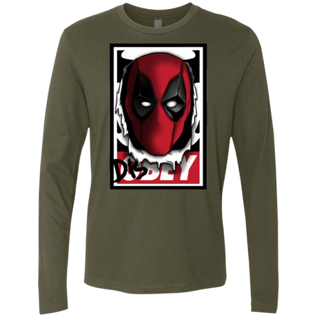 T-Shirts Military Green / Small Hi there Men's Premium Long Sleeve