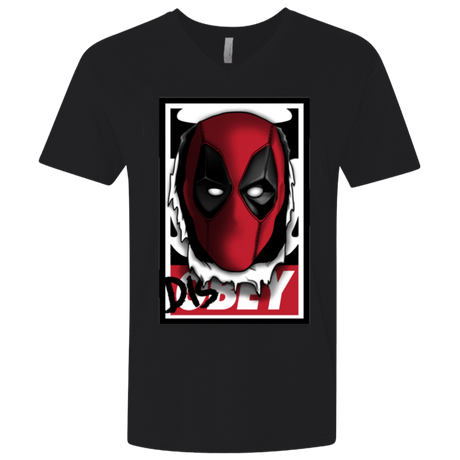 T-Shirts Black / X-Small Hi there Men's Premium V-Neck