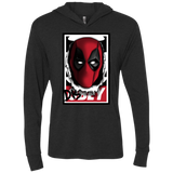 T-Shirts Vintage Black / X-Small Hi there Triblend Long Sleeve Hoodie Tee