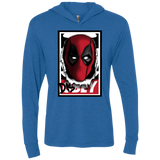 T-Shirts Vintage Royal / X-Small Hi there Triblend Long Sleeve Hoodie Tee