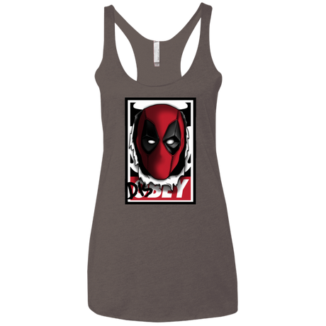 T-Shirts Macchiato / X-Small Hi there Women's Triblend Racerback Tank