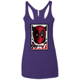 T-Shirts Purple / X-Small Hi there Women's Triblend Racerback Tank