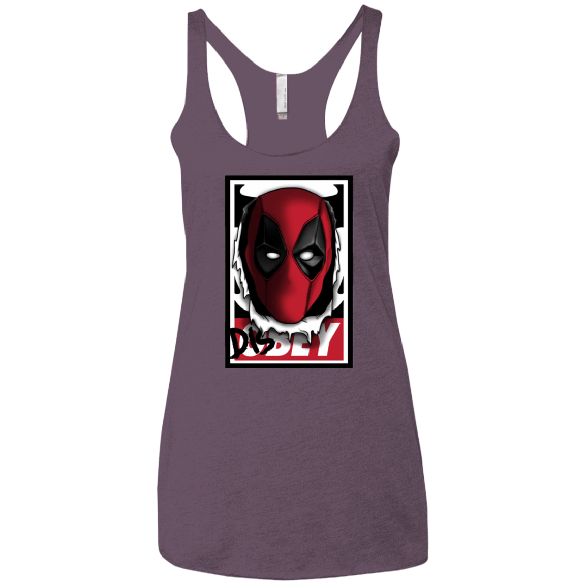 T-Shirts Vintage Purple / X-Small Hi there Women's Triblend Racerback Tank