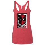 T-Shirts Vintage Red / X-Small Hi there Women's Triblend Racerback Tank