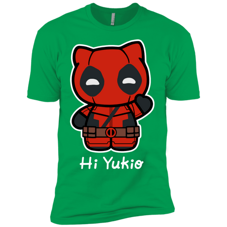 T-Shirts Kelly Green / YXS Hi Yukio Boys Premium T-Shirt