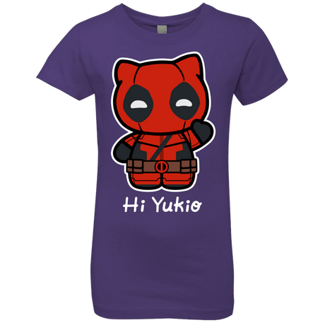 T-Shirts Purple Rush / YXS Hi Yukio Girls Premium T-Shirt