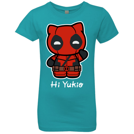 T-Shirts Tahiti Blue / YXS Hi Yukio Girls Premium T-Shirt