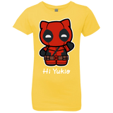 T-Shirts Vibrant Yellow / YXS Hi Yukio Girls Premium T-Shirt