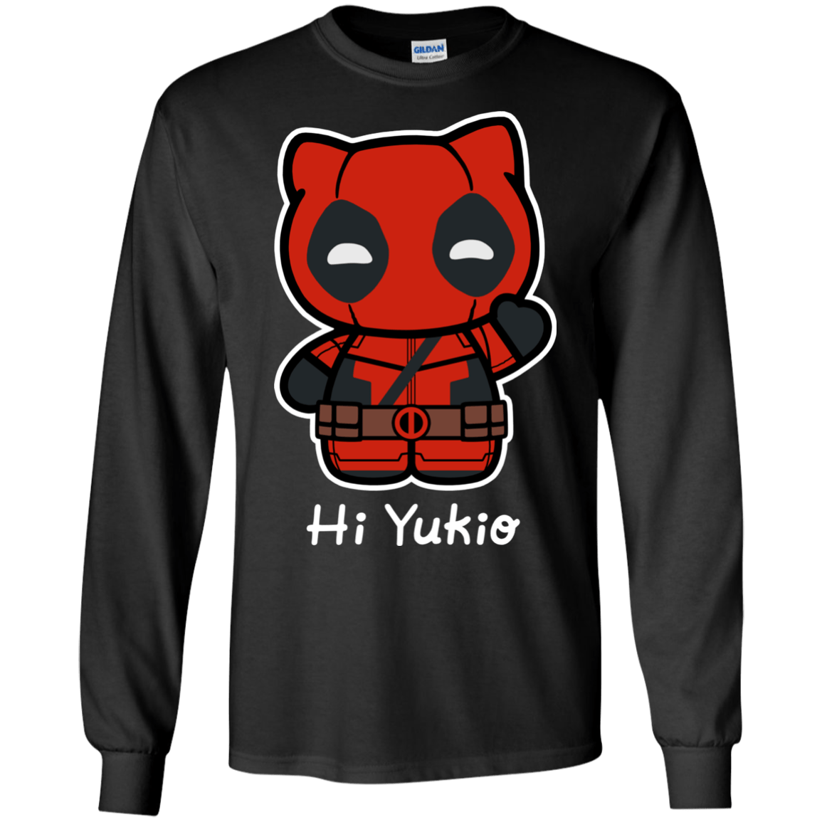 T-Shirts Black / S Hi Yukio Men's Long Sleeve T-Shirt