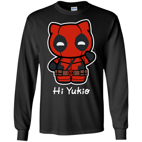 T-Shirts Black / S Hi Yukio Men's Long Sleeve T-Shirt