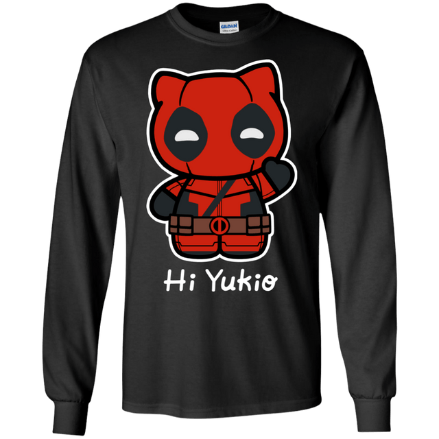 T-Shirts Black / S Hi Yukio Men's Long Sleeve T-Shirt