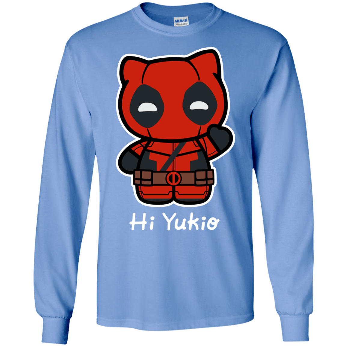 T-Shirts Carolina Blue / S Hi Yukio Men's Long Sleeve T-Shirt