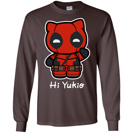 T-Shirts Dark Chocolate / S Hi Yukio Men's Long Sleeve T-Shirt