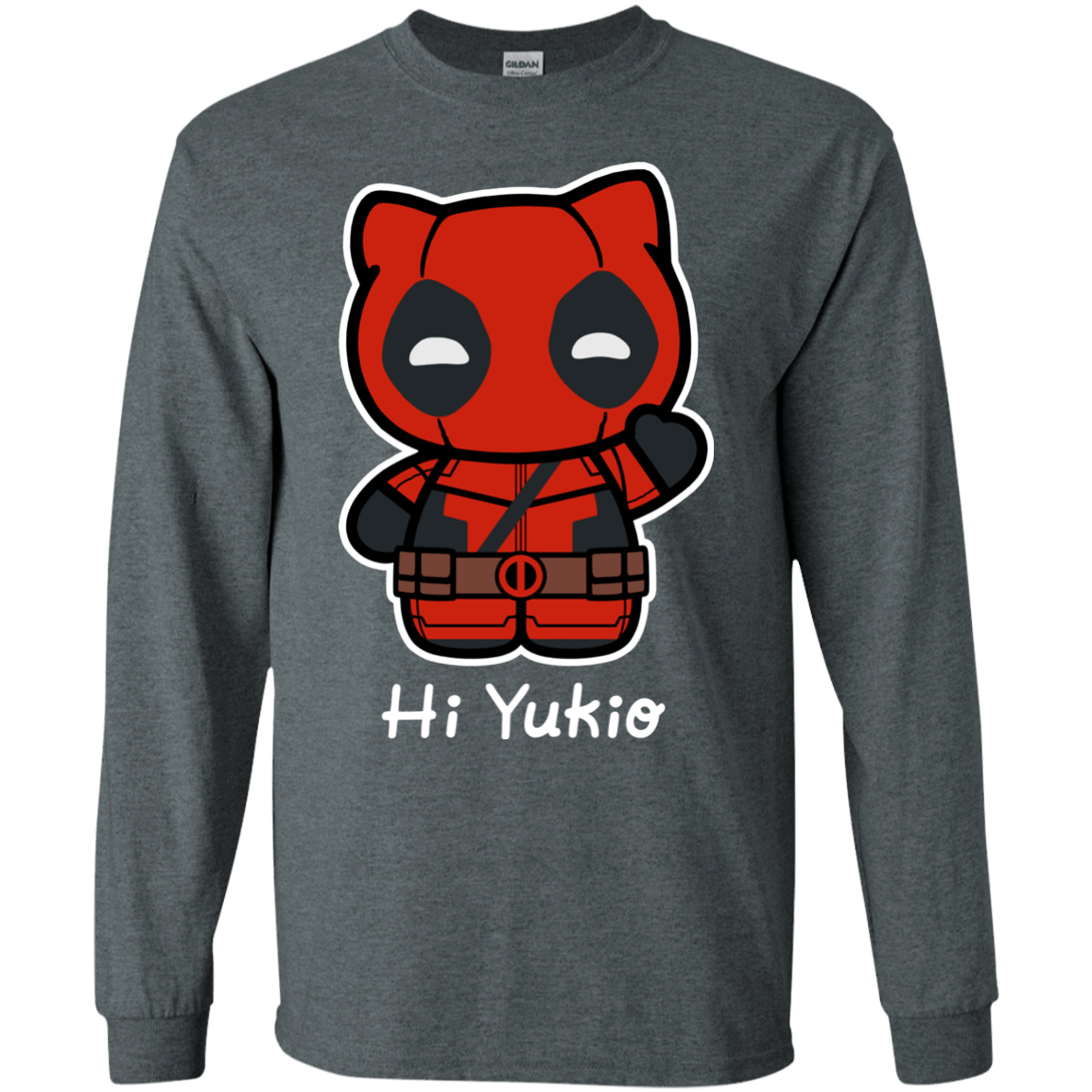 T-Shirts Dark Heather / S Hi Yukio Men's Long Sleeve T-Shirt