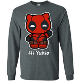 T-Shirts Dark Heather / S Hi Yukio Men's Long Sleeve T-Shirt