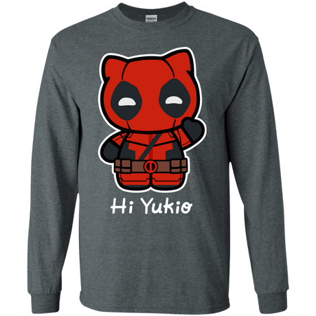 T-Shirts Dark Heather / S Hi Yukio Men's Long Sleeve T-Shirt