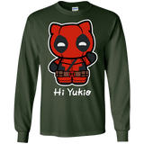 T-Shirts Forest Green / S Hi Yukio Men's Long Sleeve T-Shirt