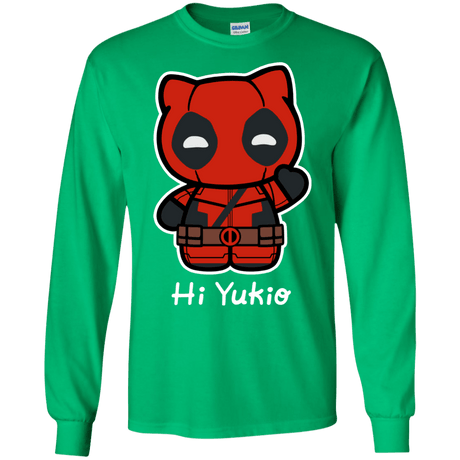 T-Shirts Irish Green / S Hi Yukio Men's Long Sleeve T-Shirt