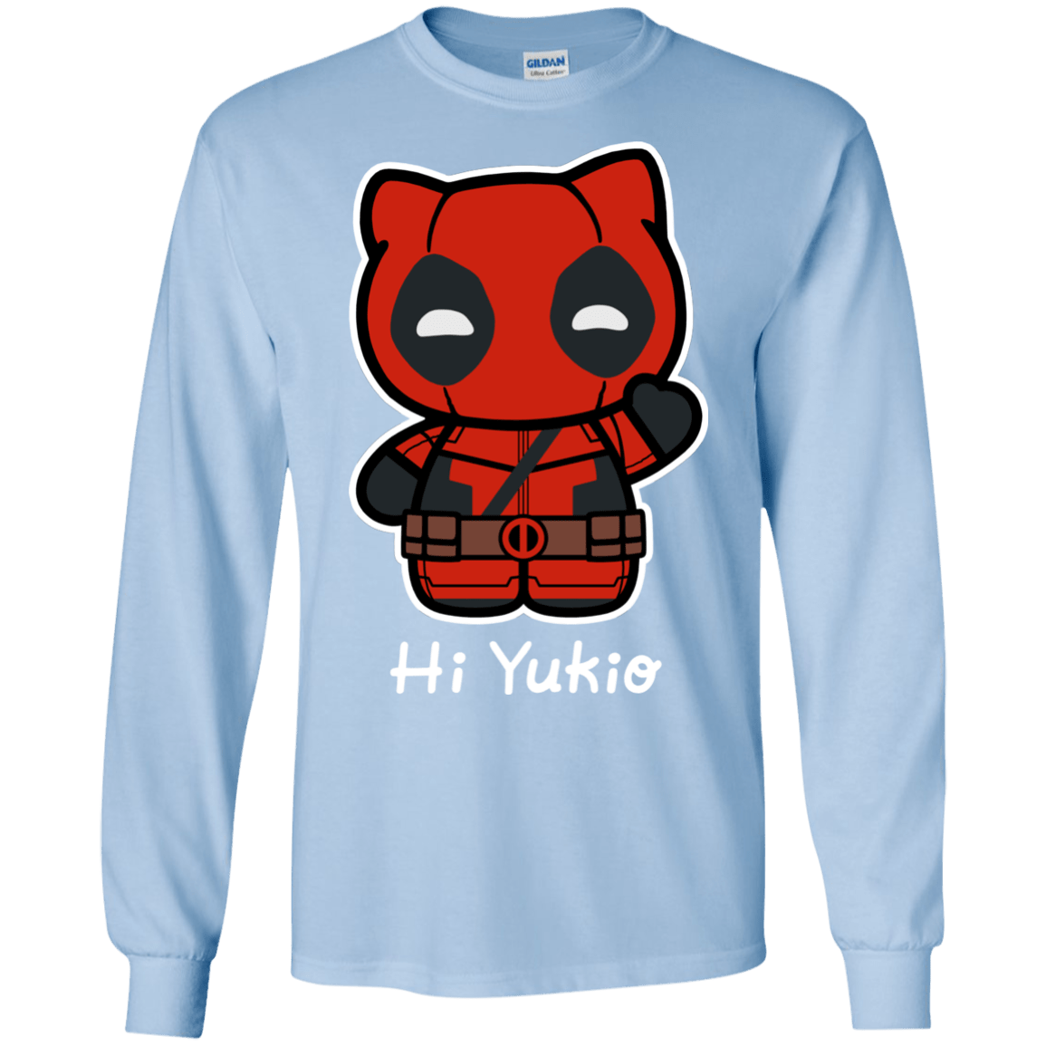 T-Shirts Light Blue / S Hi Yukio Men's Long Sleeve T-Shirt