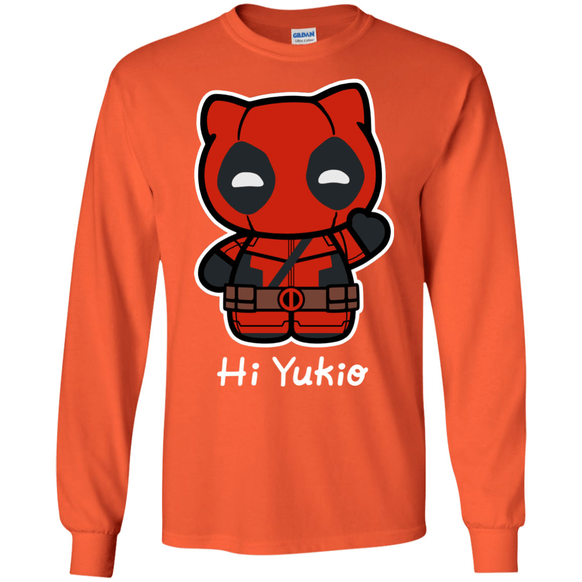 T-Shirts Orange / S Hi Yukio Men's Long Sleeve T-Shirt