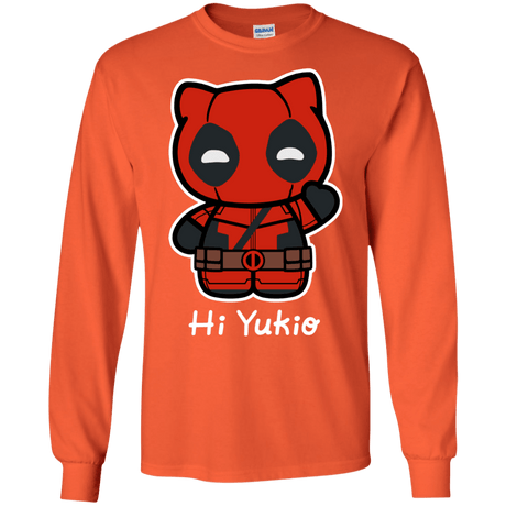 T-Shirts Orange / S Hi Yukio Men's Long Sleeve T-Shirt