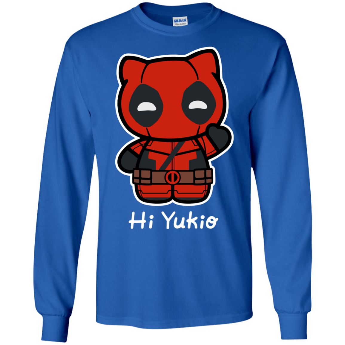 T-Shirts Royal / S Hi Yukio Men's Long Sleeve T-Shirt