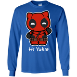 T-Shirts Royal / S Hi Yukio Men's Long Sleeve T-Shirt