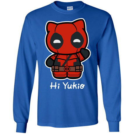 T-Shirts Royal / S Hi Yukio Men's Long Sleeve T-Shirt