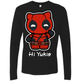 T-Shirts Black / S Hi Yukio Men's Premium Long Sleeve