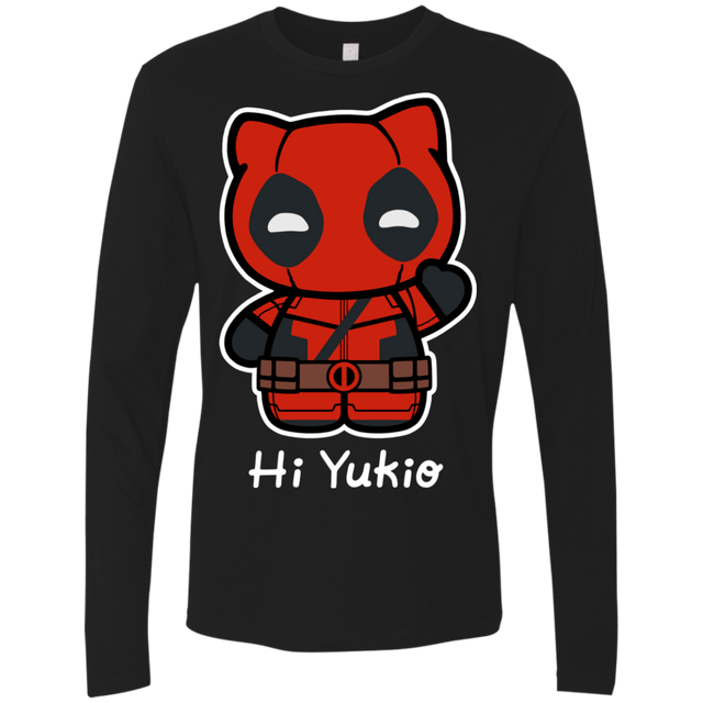 T-Shirts Black / S Hi Yukio Men's Premium Long Sleeve