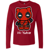 T-Shirts Cardinal / S Hi Yukio Men's Premium Long Sleeve