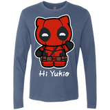 T-Shirts Indigo / S Hi Yukio Men's Premium Long Sleeve
